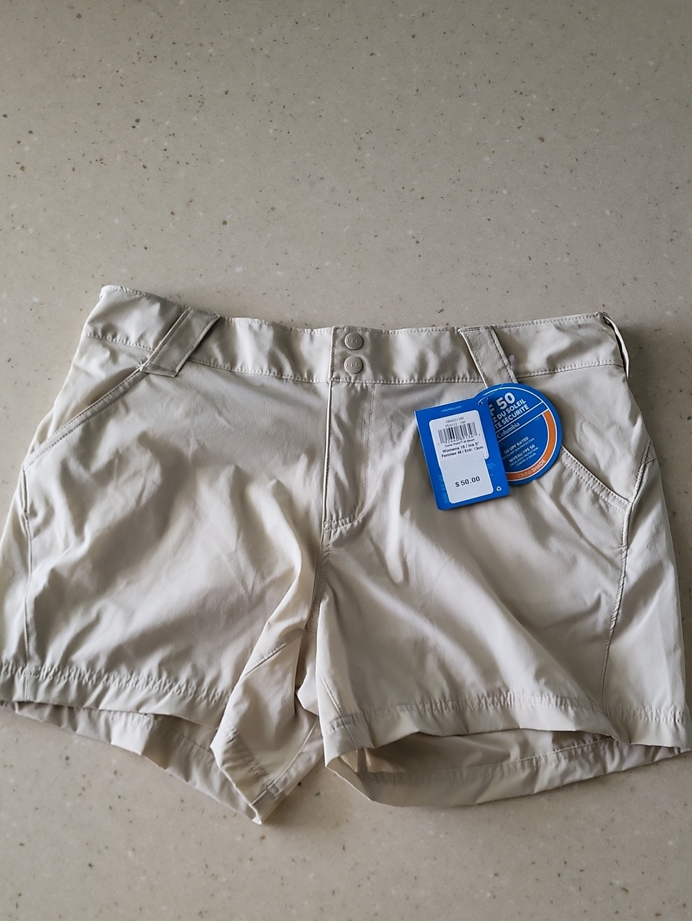 Columbia Tan Women’s Performance Fishing Gear Shorts